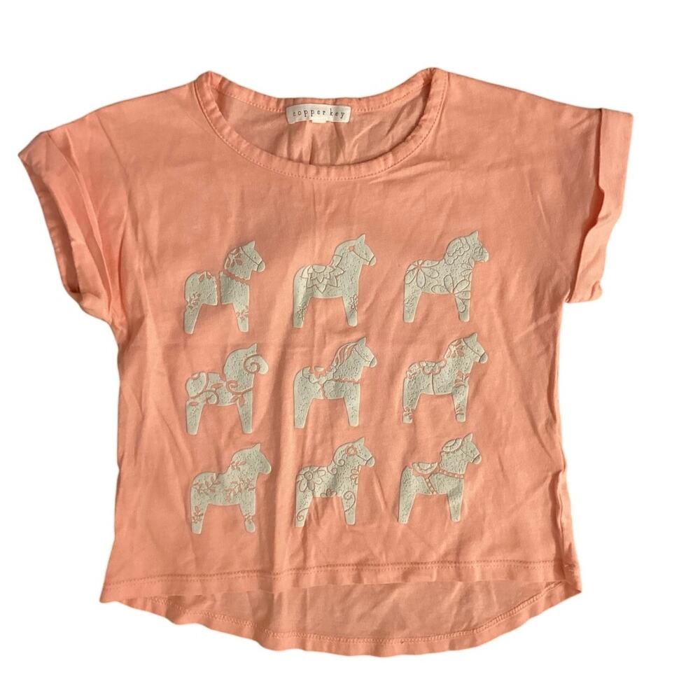 Copper Key Dala Horse Shirt Size Medium